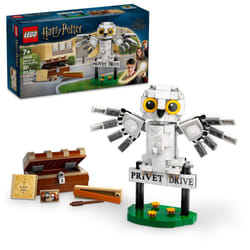 LEGO Harry Potter Hedwig at 4 Privet Drive  Buildable Fantasy Toy with a Harry Potter Owl Figure  Harry Potter Toy for Independent Play  Harry Potter