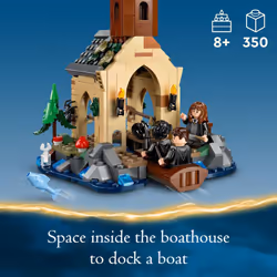 LEGO Harry Potter Hogwarts Boat House Building Toys - Harry Potter Toys for Kids  Girls & Boys  Age 8+ - Birthday Gift with 5 Minifigures - 76426