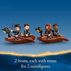 LEGO Harry Potter Hogwarts Boat House Building Toys - Harry Potter Toys for Kids  Girls & Boys  Age 8+ - Birthday Gift with 5 Minifigures - 76426