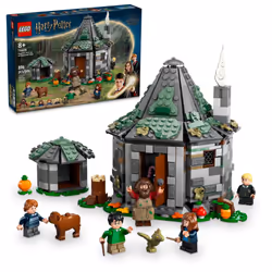 LEGO Harry Potter Hagrid's Hut: an Unexpected Visit - Harry Potter Toy for Boys & Girls Ages 8+ - Kids Building Toys W/Builda ...