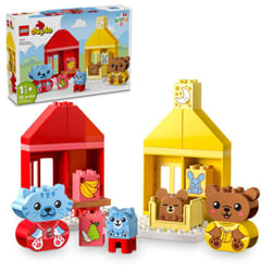 LEGO DUPLO My First Daily Routines: Eating & Bedtime Toy for Social and Emotional Roleplay  Animal Toys  Gift for Preschool Kids Ages 18 Months and Up