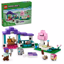 LEGO Minecraft The Animal Sanctuary Building Set Gaming Toy for Girls and Boys Ages 7 and Up Gift for Gamers and Kids Bric ...