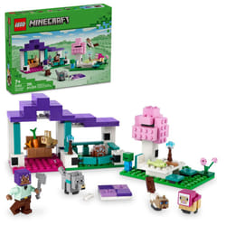 LEGO Minecraft The Animal Sanctuary Building Set  Gaming Toy for Girls and Boys Ages 7 and Up  Gift for Gamers and Kids  Brick Model of The Plains Bio