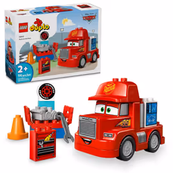 LEGO Disney Pixar Mack at The Race Cars Toy - Pixar Cars Gifts for Christmas for Toddlers Preschool Boys & Girls Ages 2+ - ...