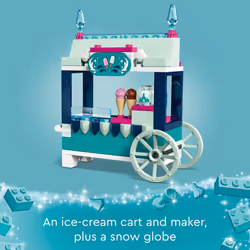 LEGO Disney Frozen Elsas Frozen Treats Building Set  Includes Elsa Mini-Doll and a Snowgie Figure  Elsa Toy Makes a Fun Gift for Girls and Boys who Lo
