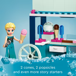 LEGO Disney Frozen Elsas Frozen Treats Building Set  Includes Elsa Mini-Doll and a Snowgie Figure  Elsa Toy Makes a Fun Gift for Girls and Boys who Lo