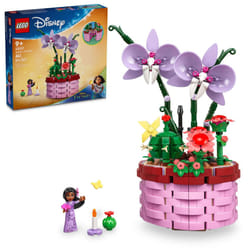 LEGO Disney Encanto Isabelas Flowerpot  Buildable Orchid Flower Toy for Kids with Disney Encanto Mini-Doll  Disney Toy for Play and Display  Fun Disne