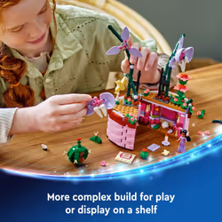 LEGO Disney Encanto Isabelas Flowerpot  Buildable Orchid Flower Toy for Kids with Disney Encanto Mini-Doll  Disney Toy for Play and Display  Fun Disne - Additional view 4