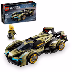 LEGO Speed Champions Lamborghini Lambo V12 Vision GT Super Car Formula 1 Vehicle Toy Driving Playset Buildable Model Set f ...