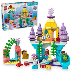LEGO DUPLO Disney Ariels Magical Underwater Palace Building Toy Set - The Little Mermaid Toy for Girls & Boys  Ages 2+ - Toddler Preschool Sensory Toy