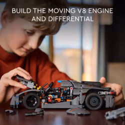 LEGO Technic Koenigsegg Jesko Absolut Grey Hypercar  Sports Car Building Toy Set for Boys and Girls  Vehicle Racing Car for Kids  Buildable Model Kit