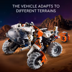 LEGO Technic Surface Space Loader LT78 Building Set  Space Toy for Adventure  Construction  Exploration and Building  Space Gift for Imaginative Play