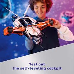 LEGO Technic VTOL Heavy Cargo Spaceship LT81  Space Gift Idea for Kids  Space Theme Toy  Vehicle Building Playset for Imaginative Play  Spaceship Toy