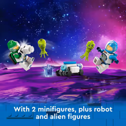 LEGO City Space Explorer Rover and Alien Life Toy  Space Gift for Boys - Additional view 4