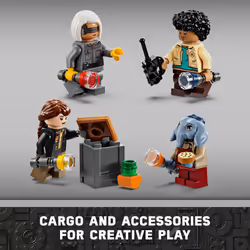 LEGO Star Wars Skeleton Crew The Onyx Cinder Spaceship Toy - Star Wars Building Toy Set for Kids  Boys & Girls  Ages 10+ - Birthday Gift for Fans - 75 - Additional view 4