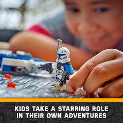 LEGO Star Wars: The Clone Wars Captain Rex Y-Wing Microfighter Building Set  Collectible Star Wars Y-Wing Toy for Kids with Captain Rex Minifigure  St - Additional view 4