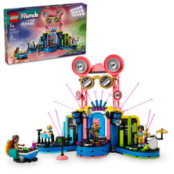 LEGO Friends Heartlake City Music Talent Show Building Kit  Social-Emotional Musical Toy for Kids to Play Together with 4 Mini-Doll Characters  Music