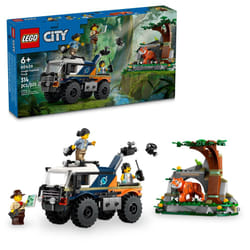 LEGO City Jungle Explorer Off-Road Truck  Jungle Toy Building Set for Kids Aged 6 and Up  Fun Birthday Gift Idea  Off-Road Toy Truck Vehicle  3 Advent