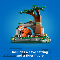 LEGO City Jungle Explorer Off-Road Truck  Jungle Toy Building Set for Kids Aged 6 and Up  Fun Birthday Gift Idea  Off-Road Toy Truck Vehicle  3 Advent - Additional view 4