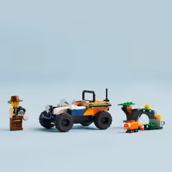 LEGO City Jungle Explorer ATV Red Panda Mission Car Toy  Fun Summer Toy for Kids Ages 6 and Up  Jungle Explorer Minifigure & Animal Figure Included  O - Additional view 4