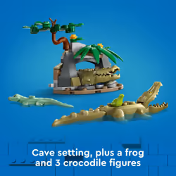 LEGO City Jungle Explorer Water Airplane Toy - Kids Toy Adventure Building Set for Boys and Girls  Ages 6+ - with 2 Minifigures for Pretend Play - Gif - Additional view 4