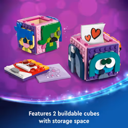 LEGO|Disney Inside Out 2 Mood Cubes from Pixar  Disney Toy Building Kit from The Movie  Fun Fantasy Toy to Share Emotions  Disney Gift Idea for Movie