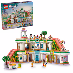 LEGO Friends Heartlake City Shopping Mall Toy Building Kit with Mini-Doll Accessories for Kids to Build Social Skills and Pl ...