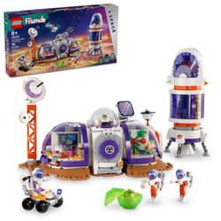 LEGO Friends Mars Space Base and Rocket Set  Science Toy for Pretend Play with 3 Mini-Dolls and Spaceship Toy  Gift for Girls  Boys and Kids Ages 8 an