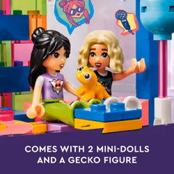 LEGO Friends Karaoke Music Party Set  Pretend Play Toy for Kids  Girls and Boys Ages 6 Years and Up Who Love Singing  Includes Mini-Doll Characters Li