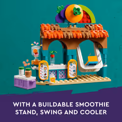 LEGO Friends Beach Smoothie Stand  Kids Pretend Play Food Set  Beach Toy Gift Idea for Girls and Boys Ages 6 and Up with 2 Mini Dolls  a Turtle Toy Fi - Additional view 2