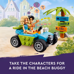 LEGO Friends Beach Smoothie Stand  Kids Pretend Play Food Set  Beach Toy Gift Idea for Girls and Boys Ages 6 and Up with 2 Mini Dolls  a Turtle Toy Fi - Additional view 4