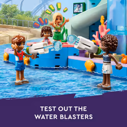LEGO Friends Heartlake City Water Park Summer Toy Building Set for Kids  Creative Play for Girls and Boys Ages 8 Years and Up  Includes 3 Mini Dolls