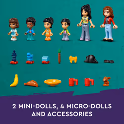 LEGO Friends Heartlake City Preschool Classroom Toy for Kids  Creative Pretend Play for Girls and Boys Ages 4 Years Old and Up  Comes with 2 Mini Doll