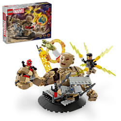 LEGO Marvel Spider-Man vs. Sandman: Final Battle Building Toy Set with Spider-Man Figure  Collectible Marvel Toy Inspired by Spider-Man No Way Home  G