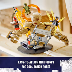 LEGO Marvel Spider-Man vs. Sandman: Final Battle Building Toy Set with Spider-Man Figure  Collectible Marvel Toy Inspired by Spider-Man No Way Home  G - Additional view 3