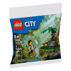 LEGO City Baby Gorilla Encounter Building Toy Polybag 30665 34 Pieces STEM Toy For Kids Ages 5+