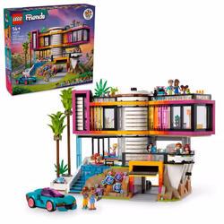 LEGO Friends Andrea's Modern Mansion Doll House - 4 Story Toy House Building Toy Set for Kids  Girls and Boys  Ages 14+ - Inc ...