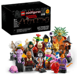 LEGO Minifigures Dungeons & Dragons 6 Pack - Toy for Boys & Girls Ages 5+ - Collectible Figures for Kids & Adult Fans - Dungeons & Dragons Gift - 6676