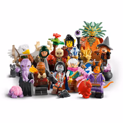 LEGO Minifigures Dungeons & Dragons 6 Pack - Toy for Boys & Girls Ages 5+ - Collectible Figures for Kids & Adult Fans - Dungeons & Dragons Gift - 6676