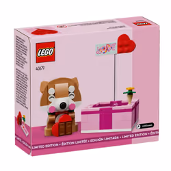 LEGO Valentine's Day 40679 Love Gift Box Dog Puppy Set