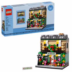 LEGO Flower Store Building Set 40680 - Collectible Model Shop with Interior Details - Customizable Design - Great Gift for Ad ...