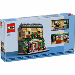 LEGO Flower Store Building Set 40680 - Collectible Model Shop with Interior Details - Customizable Design - Great Gift for Adult and Teen Builders - 3