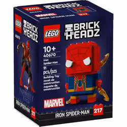 LEGO Brick Headz Iron Spider-Man 40670-91 Pz