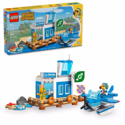 LEGO Animal Crossing Fly with Dodo Airlines Airport Playset  Kids Airplane Toy and Pilot Minifigure Inspired by The Video Gam ...