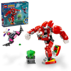 LEGO Sonic The Hedgehog Knuckles Guardian Mech Building Toy Set  Sonic Toy for Kids  Video Game Inspired Knuckles Action Figure with Master Emerald  G