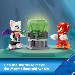 LEGO Sonic The Hedgehog Knuckles Guardian Mech Building Toy Set  Sonic Toy for Kids  Video Game Inspired Knuckles Action Figure with Master Emerald  G - Additional view 4