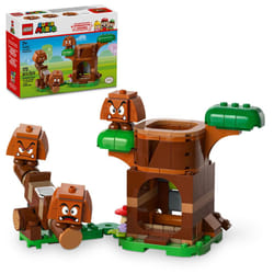 LEGO Super Mario Goombas Playground  Nintendo Super Mario Collectibles for Kids  Buildable Seesaw  Super Mario Toy Playset  3 Figures  Gift for Boys