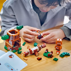 LEGO Super Mario Goombas Playground  Nintendo Super Mario Collectibles for Kids  Buildable Seesaw  Super Mario Toy Playset  3 Figures  Gift for Boys