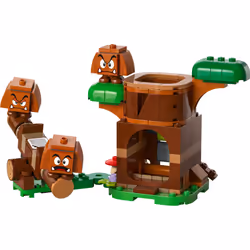 LEGO Super Mario Goombas Playground  Nintendo Super Mario Collectibles for Kids  Buildable Seesaw  Super Mario Toy Playset  3 Figures  Gift for Boys - Additional view 4