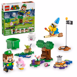 LEGO Super Mario Super Mario Adventures with Interactive Luigi Toy - Building Toys for Kids Boys & Girls Ages 6+ - Nintendo ...